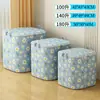 Bolsa de Almacenamiento de Ropa, Bolsa de Embalaje para Mudanzas de Equipaje de Gran Capacidad, Bolsa Tejida Impermeable y a Prueba de Humedad para Organizar Ropa y Edredones