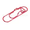 Soporte Metálico de Amor Color Creativo Accesorios para Portalápices Portátil Hebilla Fija para Bolígrafo Forma de Corazón Marcador Multifuncional Venta al por Mayor