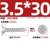 Tornillos Autorroscantes Avellanados Gb846 Acero Inoxidable 304 Cabeza Plana Phillips Tornillos para Madera Extendidos M2.9M3.5M4.2M5.5