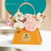 Abanico de Diosa Plegable Caja de Flores Portátil Floristería Arreglo Floral Material para Clase de Arte Floral Caja de Regalo para el Día de la Madre San Valentín
