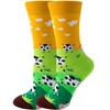 Calcetines de otoño e invierno de Amazon para mujer, calcetines de animales, calcetines de frutas, calcetines de marea para hombre, calcetines de comida divertidos.