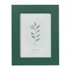 Marco de Foto de Madera Gruesa Mate de 7 pulgadas Estilo Ins Nórdico Marco de Mesa para Uso Horizontal y Vertical, Adecuado para Ilustraciones de Plantas Verdes y Pinturas en Vidrio