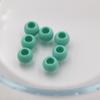 Tarjeta de accesorios con cuentas hechas a mano DIY orificio de 12 mm cuentas de orificio grande de 6 mm cuentas sueltas acrílicas venta al por mayor accesorios para ropa de acabado