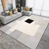 Tapete de Veludo Cristal Transfronteiriço, Resistente a Manchas e Fácil de Manter, Tapete Refrescante Doméstico Absorvente de Água, Tapete de Sala de Estar de Grande Área com Cobertura Total