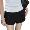 Estilo Europeu e Americano Novo Design de Senso Nicho Gola Alta Preta Botão Assimétrico Manga Curta Camisa Feminina Slim Fit Temperamento Top para o Trabalho