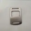 Abridor de Botellas de Cinta Acero Inoxidable Tarjeta Abridor de Botellas Hebilla de Cincha para Mochila de Exterior Abridor de Botellas con Cordón Accesorios para Bolsa de Viaje