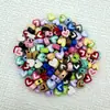 Aleación Aceite Gotas Cuentas de Amor Agujero Pasante Color de Contraste Cuentas de Amor DIY Accesorios para Joyería Hecha a Mano Colgante de Bolsa Material para Pulsera