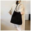 Bolsa Grande Retro Escarchada para Mujer 2026 Nuevo Bolso de Hombro de Verano Textura de Alta Gama Bolso Tote para Viajes Cotidianos Gran Capacidad