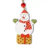 Manualidades de Decoración Navideña Decoración Colgante de Madera Colgante Pequeño Papá Noel Coche Cartel de Madera Colgante