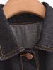 Ropa Europea y Americana Transfronteriza 2025 Verano Nuevo Moda Urbana Elegante Solapa Chaleco de Mezclilla 8228024