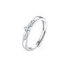 Anillo de Pareja Ángel Gemelo para Hombre y Mujer Anillo Simple para Combinar con Todo Regalo de Cumpleaños para Novia Festival Qixi