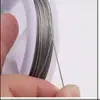 Fio de Aço com Contas, Fio Enrolado à Mão, Fio para Joias Revestido de Borracha