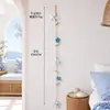 Colgantes decorativos para pared estilo mediterráneo, estrellas y conchas temática oceánica para pared de habitación, decoración de pared para el hogar