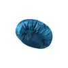 Gorro de satén personalizado transfronterizo para dormir, sombrero de invierno de una sola capa de ala ancha para mujer, sombrero de punto de color sólido de tela de satén para el posparto con parte superior redonda
