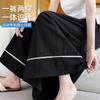 Calças Culotes Yamamoto Plus Size Femininas Verão Novo Renda Saia A-Line Casual Pernas Largas Culotes Look Emagrecedor de Alto Nível Tendência