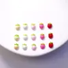 Joyas de Arte para Uñas de Dibujos Animados de Fresas de Verano Accesorios de Uñas de Frutas Artificiales Pegamento en Crema Accesorios para Fundas de Teléfono Móvil Horquillas