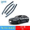 Dedicado a BYD BYD Vehículo de Nueva Energía Pegatina Impermeable Ventana Engrosada Desviador Ceja de Lluvia Impermeable