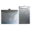 Funda de documento con bolsillo inserto A4 bolsa de información sobre sobre clip de inserción bolsa de documento transparente funda de goma suave bolsa para sellos papelería bolsa para boletos pequeños