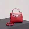 Bolso de axila de moda con diseño de nicho estilo francés para mujer, nuevo modelo 2026, bolso cruzado de piel de vaca, bolso de mano de un solo hombro de color liso para mujer