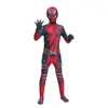 Novo Traje Apertado do Deadpool para Crianças e Adultos cosplay Halloween Bola do Deadpool Traje de Quadrinhos