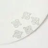 Juego de 10 piezas aleación que conserva el color chapado en oro accesorios para joyería DIY estilo antiguo horquillas borlas colgantes piezas conectoras de borlas multiagujero