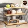 Aparador, escritorio, organizador de estación de trabajo, portavasos, sala de estar, mostrador de barra de agua, estante de almacenamiento multicapa para tazas y bolsitas de té