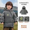Abrigo de Invierno Kaka Panda para Niñas Chaqueta con Capucha para Niños Ropa de Algodón Cálida de Invierno para Niños Ropa de Algodón de Otoño e Invierno para Bebé