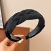 Diadema de Esponja Color Café Otoño Invierno para Mujer Estilo Coreano Uso Diario Versátil Diadema Alta para la Frente para Lavarse la Cara Atadura de Pelo Pinza para el Cabello