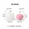 Molde de Silicona para Vela de Concha Grande Pequeño Molde para Vela de Vieira BK8068 BK8101 BK8187
