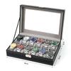 Watchbox Caja de Almacenamiento de Relojes de Cuero, Caja para Relojes Mecánicos Mejorada para Niños y Niñas, Caja para Relojes Digitales