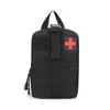 Kit Médico Táctico de Primeros Auxilios al Aire Libre Transfronterizo de Fábrica Caja de Primeros Auxilios para Viaje Bolsa de Cintura Bolsa Accesoria Bolsa de Enfermería Estilo Camuflaje