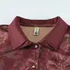 Camisa de otoño para mujeres mayores, cárdigan para madres de mediana edad y mayores, blusa de talla grande, camisa de manga larga para abuelas de 70 años y mujeres mayores