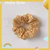 Lazo para coleta dulce y versátil para mujer, Cuerda para el pelo simple y elegante, Scrunchie de gran tamaño para verano, Accesorio para el pelo fresco y simple