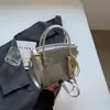 Bolsos Pequeños Populares de Primavera y Verano para Mujer 2025 Nueva Moda Versátil Bolso Cruzado Súper Popular Bolso Cubo Transfronterizo