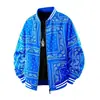Transfronterizo 2026 Otoño Shein Amazon Moda Urbana de Calle para Hombre 3D Chaqueta Holgada Sencilla Talla Europea