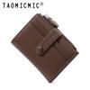 Otoño 2025 Cartera Corta Retro de Nicho para Mujer Plegable Ins 80% de descuento Monedero Transfronterizo de Gama Alta