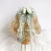 Original Si Encaje de Hierba Lazo Accesorios para el Cabello Pinza de Borde bbd Lolita Tocado Mori Girl Lolita Cosa Pequeña