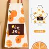 Pensando en cosas al por mayor cosas naranjas cosas caqui ruyi dibujos animados toallita para la cintura delantal de mano impermeable a prueba de aceite cocina hogar se puede personalizar