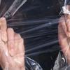 Bolsa de Embalaje Desechable de Plástico PE para Polvo, Ampliada y Engrosada, Cordón Elástico, Transparente a Prueba de Polvo y Humedad para Electrodomésticos