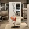 Exportação Transfronteiriça de Guarda-Roupa de Aço Impresso, Armário de Armazenamento Doméstico, Armário de Armazenamento de Porta Dupla para Quarto, Armário de Aço de Porta Dupla para Vestiário