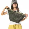 Bolsa de Peito Camuflada Nova Tendência Transfronteiriça para Homens e Mulheres, Bolsa Transversal de Grande Capacidade para Viagem ao Ar Livre, Bolsa de Ombro Esportiva para Jovens