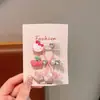Pinza para el pelo de Oso Flor de Dibujos Animados para Niñas, Pasador de Gato Lindo, Accesorio para el Pelo para Flequillo