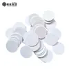 Moeda Cartão Branco Nfc213 Cartão Redondo Cartão de Início de Jogo Caseiro Anti-Falsificação Chip 215 Adesivo Cartão Nfc em Branco