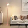 [Selección Estricta] Lámpara de Pie Estilo Pastoral Nórdico Personalidad Creativa Celebridad de Internet Flor Esquina del Sofá Mesita de Noche Lámpara de Atmósfera Cálida