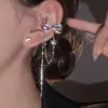 Clip de oreja de mariposa elfo de deseo puro para mujer, clip de hueso de oreja de nicho de alto sentido, sin perforaciones, nuevos pendientes de estilo frío 2022