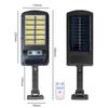 Luz Solar de Jardim Transfronteiriça Iluminação por Indução Automática com Controle Remoto Arandela Externa Cerca Garagem Jardim Poste de Rua