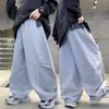 Pantalones de chándal holgados para niño con puños ajustables, Nuevo estilo Primavera 2026, Pantalones largos casuales de moda para niños grandes, Transfronterizo