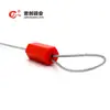 Tira de Sellado, Candado para Medidor Eléctrico, Sello para Furgoneta de Logística de Contenedores, Sello de Plomo, Hebilla de Candado Antifalsificación Personalizada de 30 cm