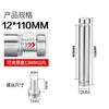 Clavo publicitario de doble cabeza de acero inoxidable tornillo de fijación acrílico columna de soporte para letrero pinza superior e inferior de doble cabeza clavo para vidrio