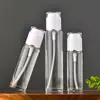 Botella de Vidrio Transparente para Loción Productos para el Cuidado de la Piel Botella Vacía Tónico Cosméticos Embotellado Botella Pequeña de Muestra Esencia Botella de Rocío Puro
